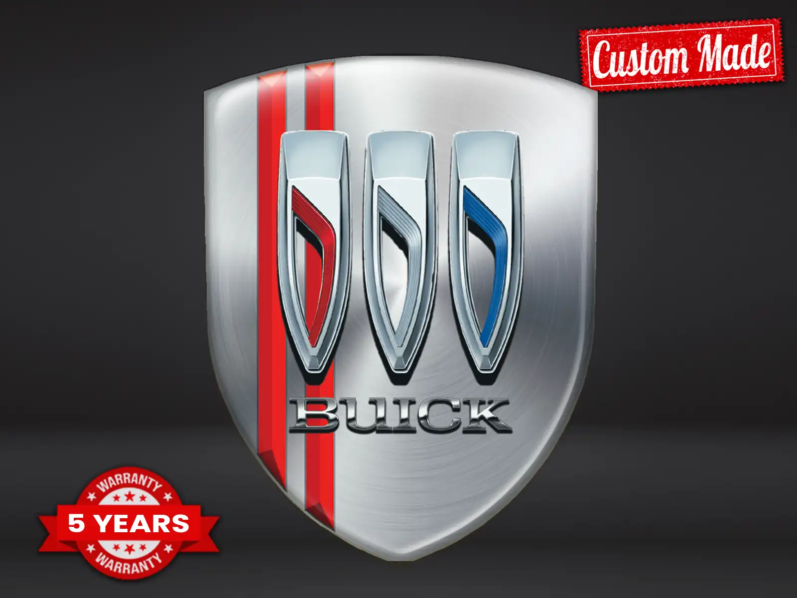 Buick Autoaufkleber Robust Stern Hochwertig